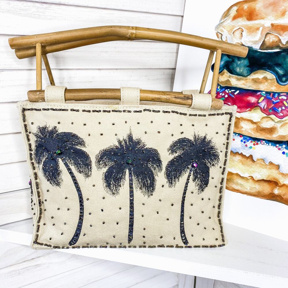 Kulanui of Hawaii palm tree handbag